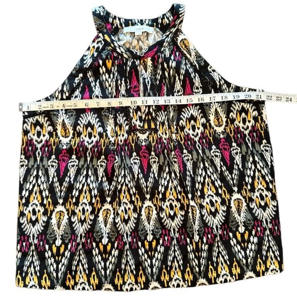 Loft Linen Blend Breathable Sleeveless Halter Top Size Medium - Picture 7 of 9